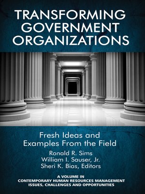 cover image of Transforming Government Organizations
